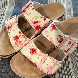 Like New Floral Birkenstocks